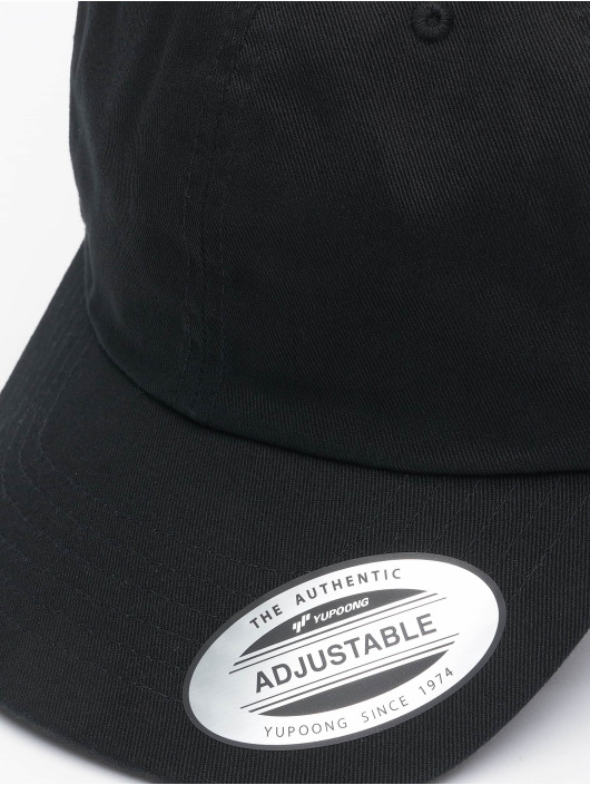 Flexfit Casquette Snapback & Strapback Ecowash Dad noir