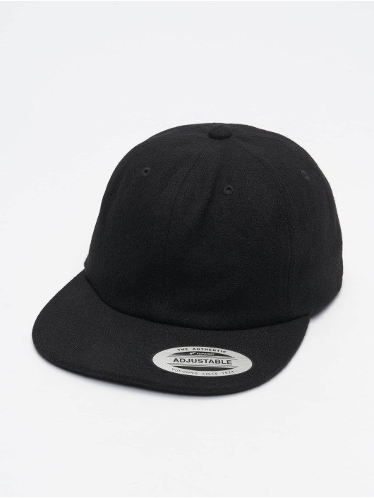 Flexfit Casquette Snapback & Strapback Melton noir