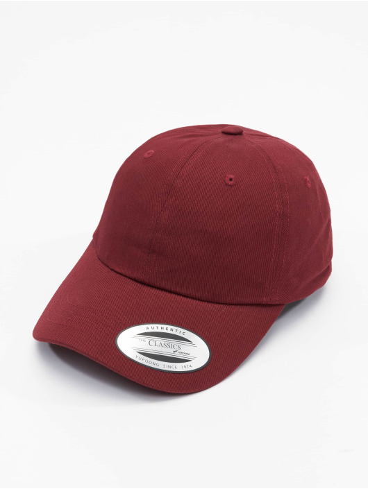 Flexfit Casquette Snapback & Strapback Low Profile Cotton Twill rouge