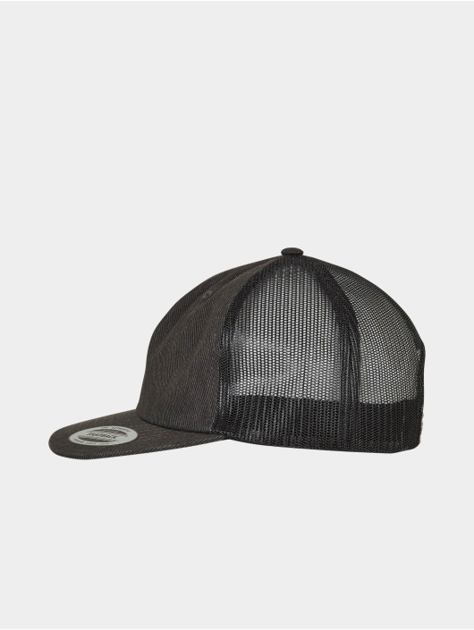 Flexfit Casquette Trucker mesh Denim noir
