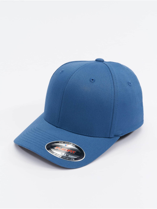 Flexfit Flexfitted Cap Wooly Combed in blau
