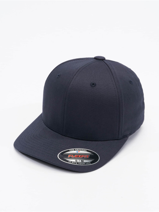 Flexfit Flexfitted Cap Organic Cotton in blau