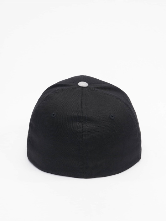 Flexfit Flexfitted Cap 2-Tone Wooly Combed schwarz