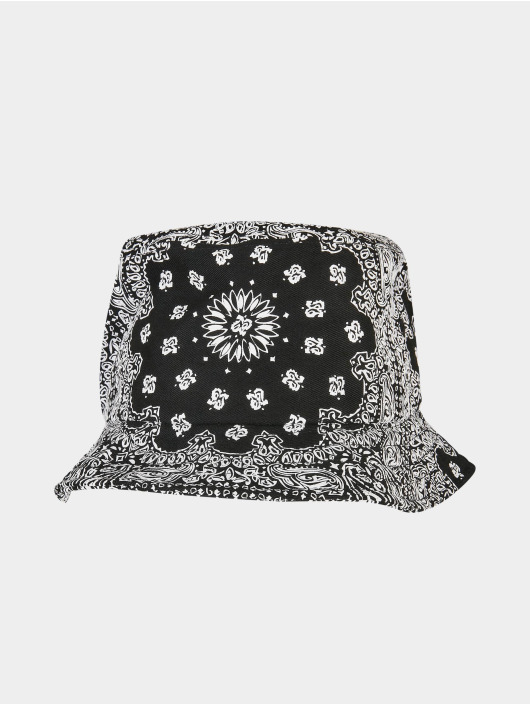 Flexfit hoed Bandana Print zwart