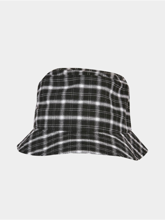 Flexfit hoed Check zwart