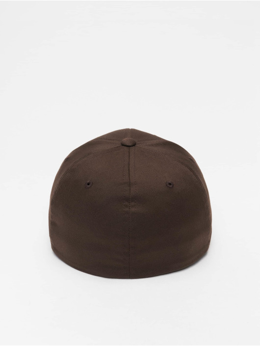 Flexfit Lastebilsjåfør- / flexfitted caps Wooly Combed brun