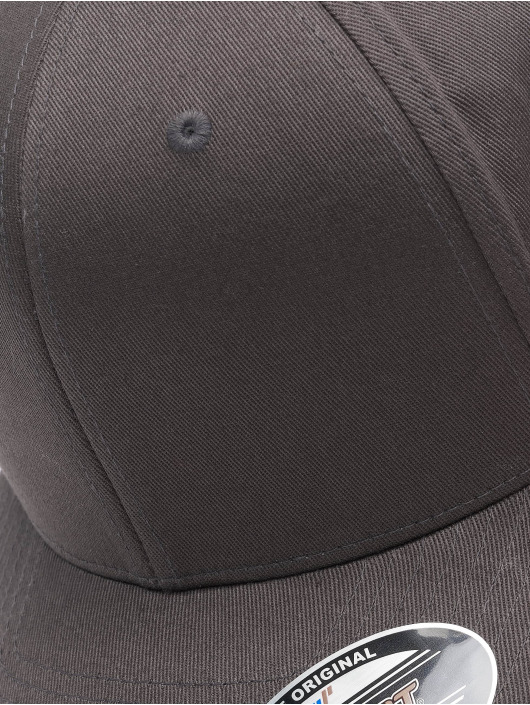 Flexfit Lastebilsjåfør- / flexfitted caps Organic Cotton grå