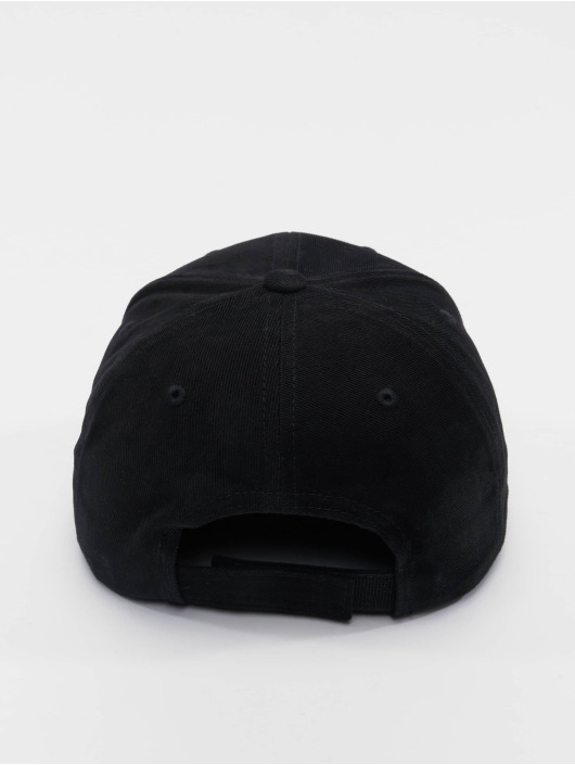 Flexfit Snapback Cap Brushed Cotton Twill Mid-Profile black