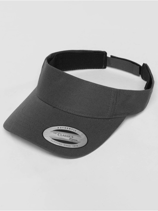 Flexfit Snapback Cap Curved Visor grey
