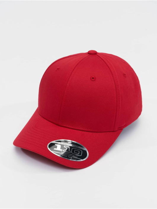 Flexfit Snapback Cap 110 Curved Visor red
