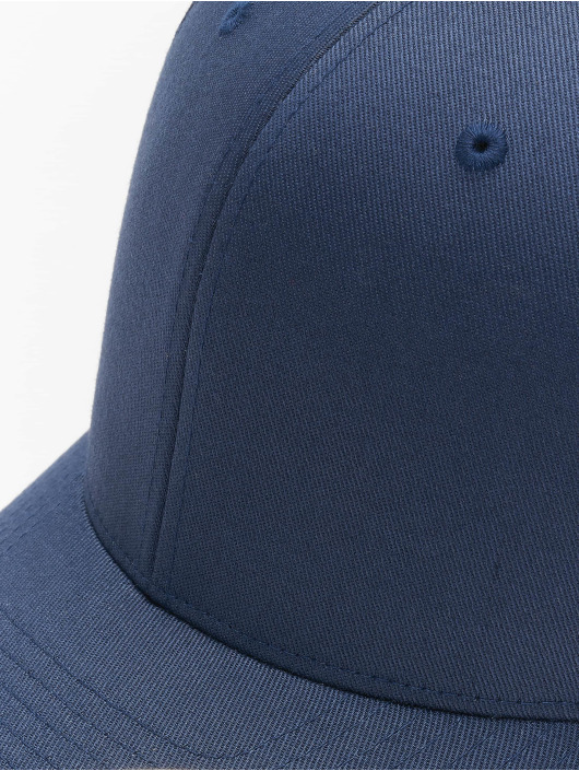 Flexfit Snapback Caps Wooly Combed Adjustable blå