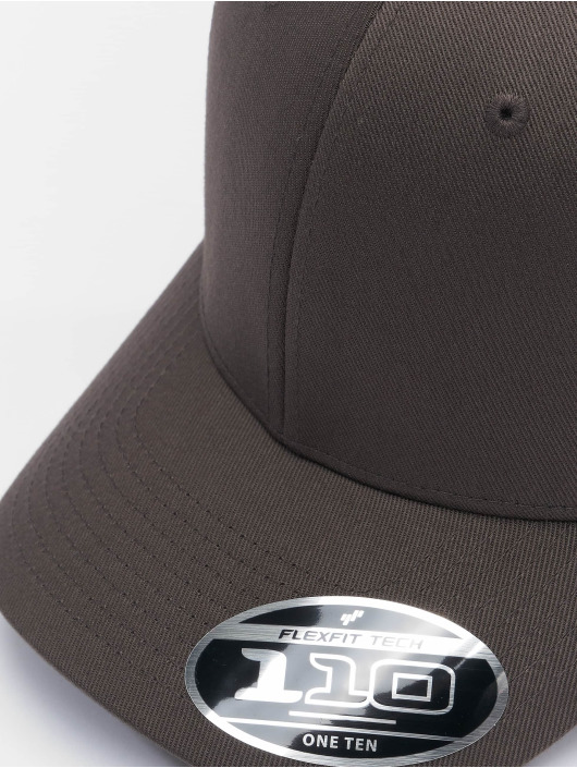 Flexfit Snapback Caps 110 Curved Visor grå