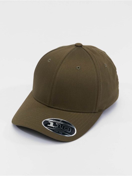 Flexfit Snapback Caps 110 Curved Visor oliven