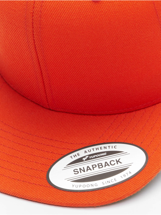 Flexfit Snapback Caps Classic pomaranczowy