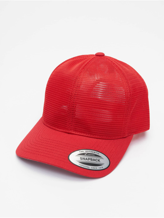 Flexfit Snapback YP Classics 360 Omni Mesh èervená