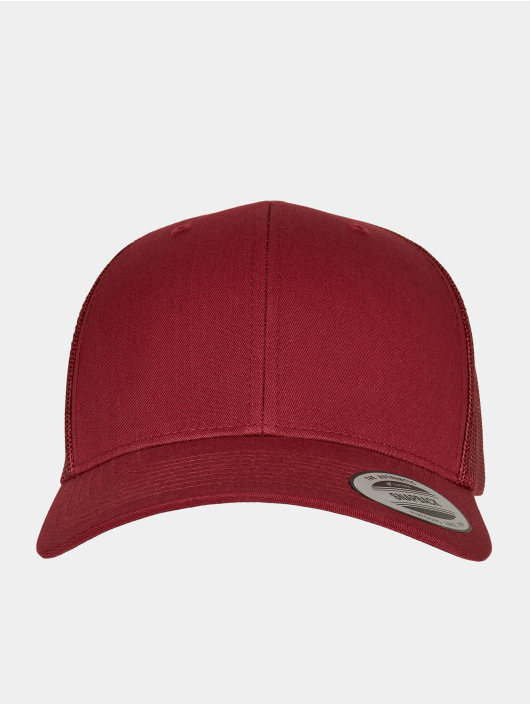 Flexfit Trucker Caps Retro red