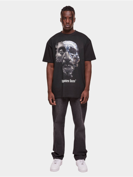 Forgotten Faces Camiseta Aurelius Heavy Oversized negro