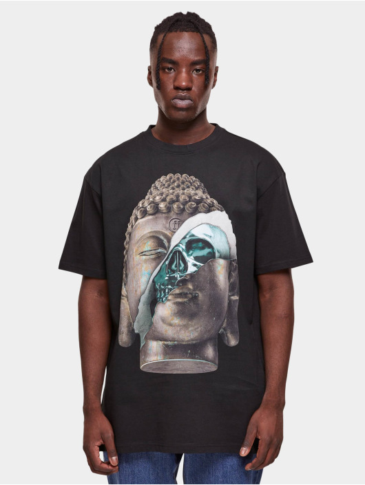 Forgotten Faces Camiseta Buddha Heavy Oversized negro