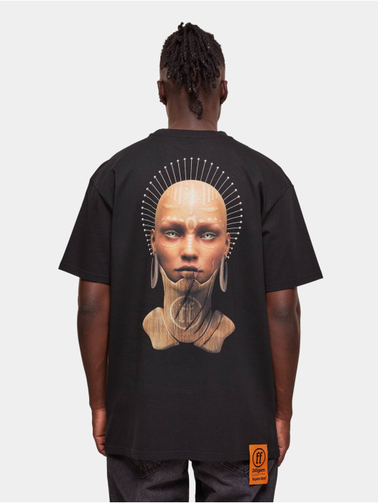 Forgotten Faces T-Shirt Apocalypto Heavy Oversized black