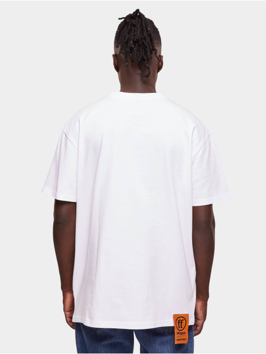 Forgotten Faces T-Shirt Ghost Heavy Oversized blanc