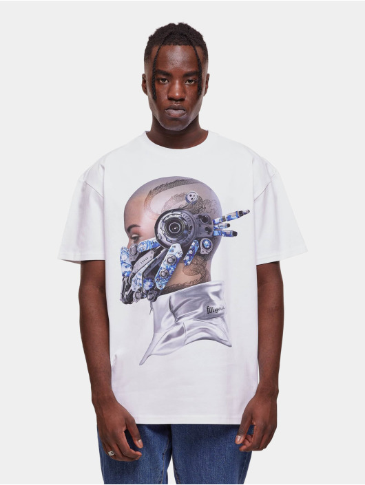 Forgotten Faces T-Shirt Faces The Mask Heavy Oversized blanc