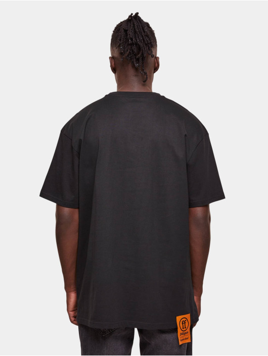 Forgotten Faces t-shirt Samurai Heavy Oversized zwart