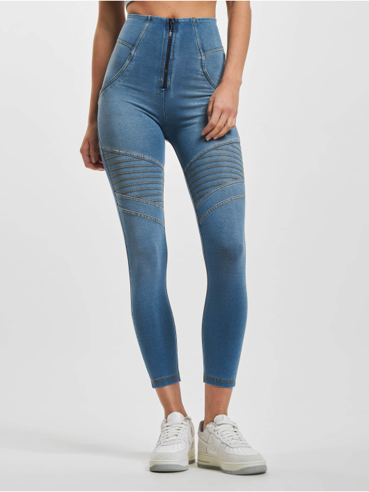 Freddy Jeans slim fit WRUP High Waist blu