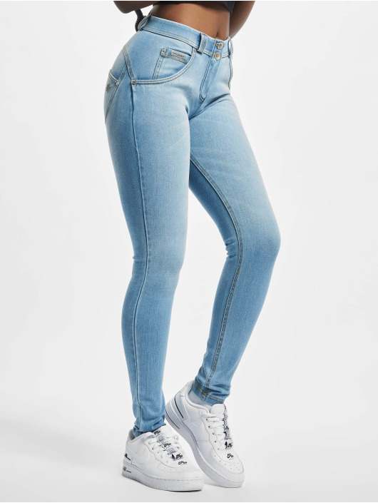 Freddy Skinny Jeans Basic blå