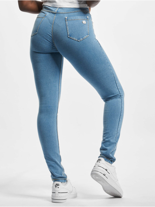 Freddy Skinny Jeans N.O.W. Mid Waist blå