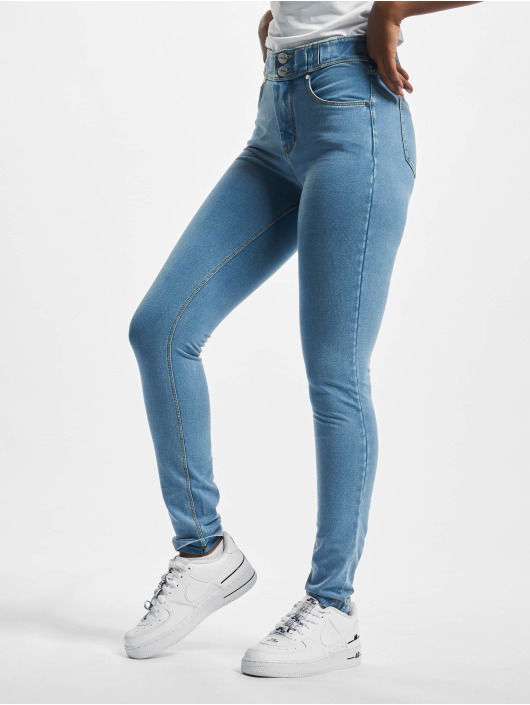Freddy Skinny Jeans N.O.W. Mid Waist blå