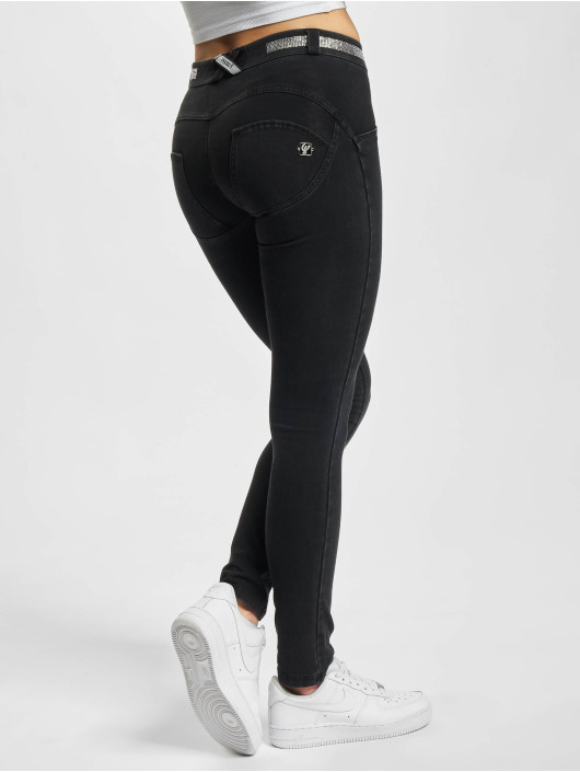 Freddy Skinny Jeans Regular Cotton czarny