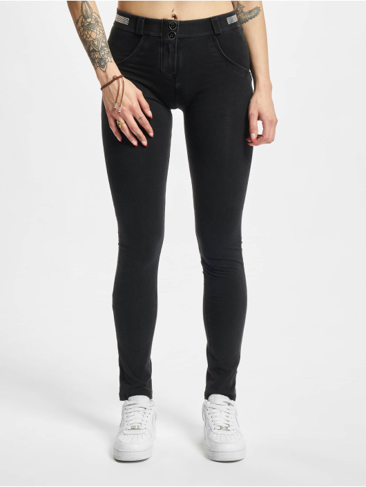 Freddy Skinny Jeans Regular Cotton czarny