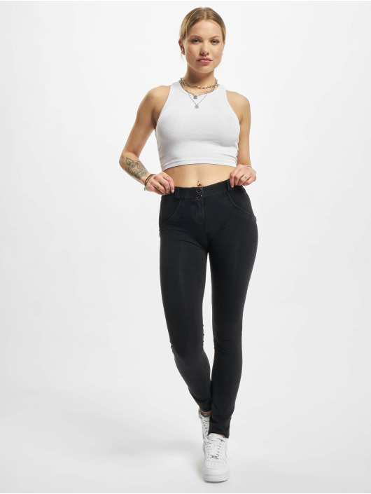 Freddy Skinny Jeans Regular Cotton czarny
