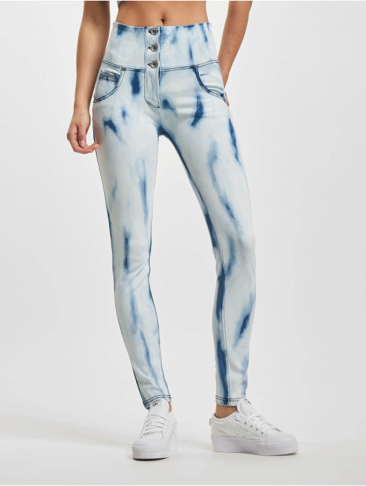 Freddy Skinny Jeans WRUP Snug Denim High Waist modrý
