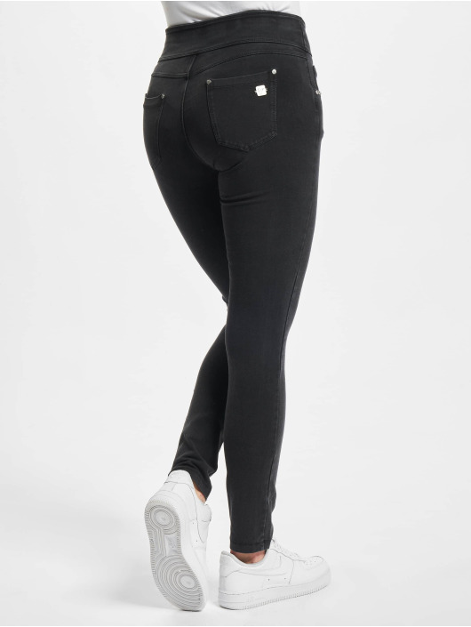 Freddy Úzke/Streč Now Regular Denim Medium Waist èierna