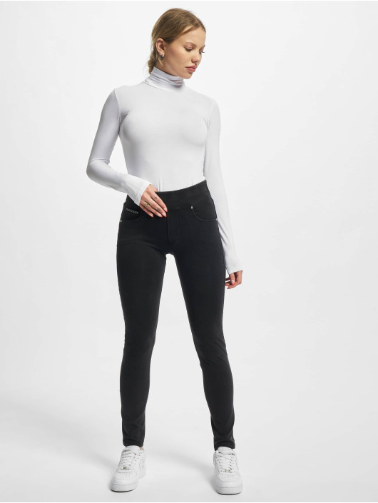 Freddy Úzke/Streč Now Regular Denim Medium Waist èierna