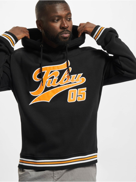 Fubu Herren Hoody Varsity in schwarz