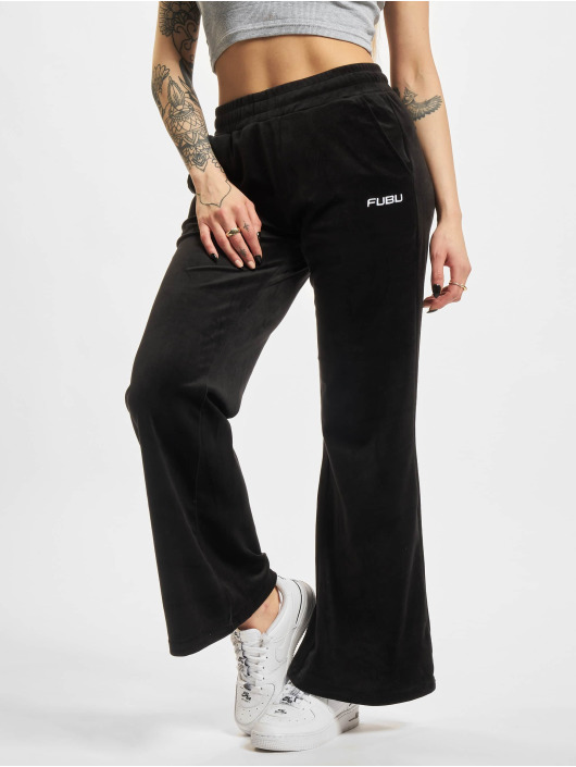 Fubu Damen Jogginghose Corporate in schwarz