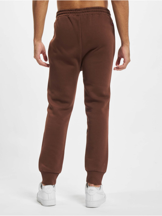 Fubu Spodnie do joggingu Script Essential brazowy
