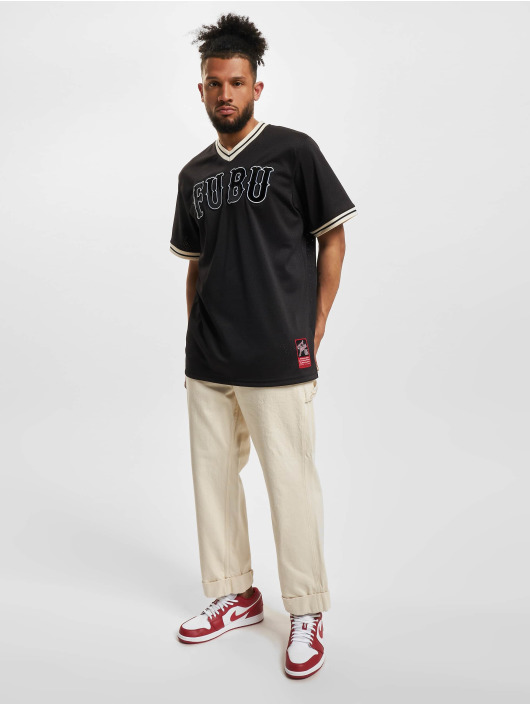 Fubu T-paidat Vintage Lacquered Mesh musta