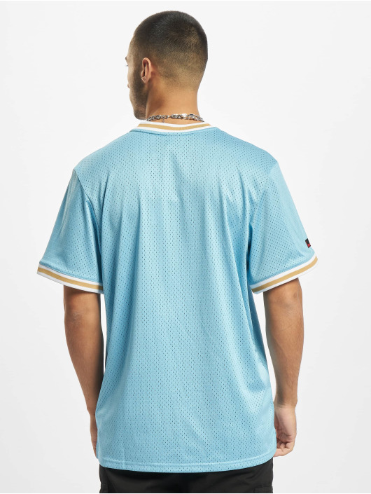 Fubu T-Shirt Varsity Mesh blau
