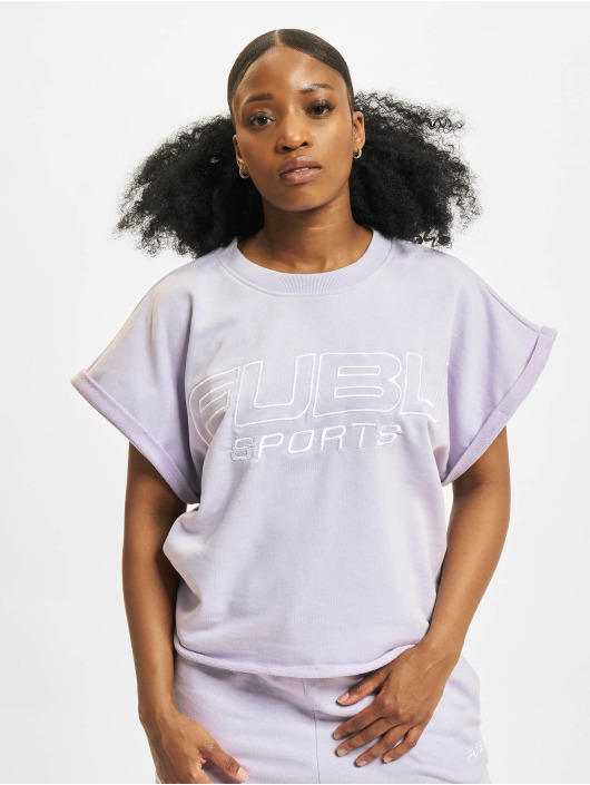 Fubu T-Shirt Corporate Sleeveless Cropped pourpre