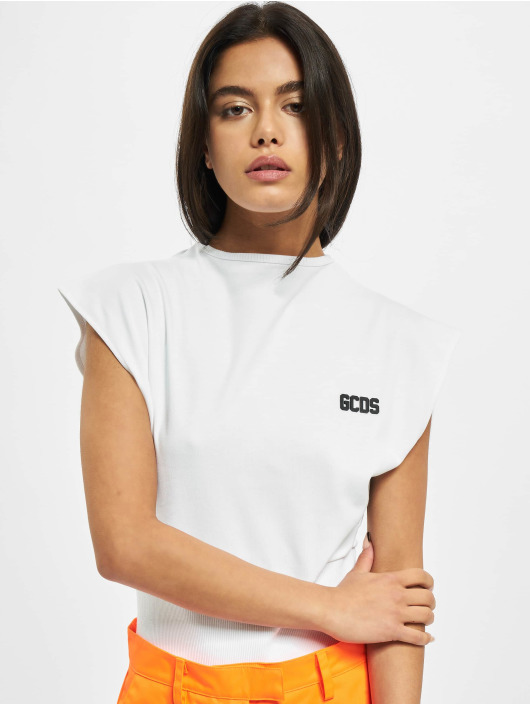 GCDS Body Basic blanc