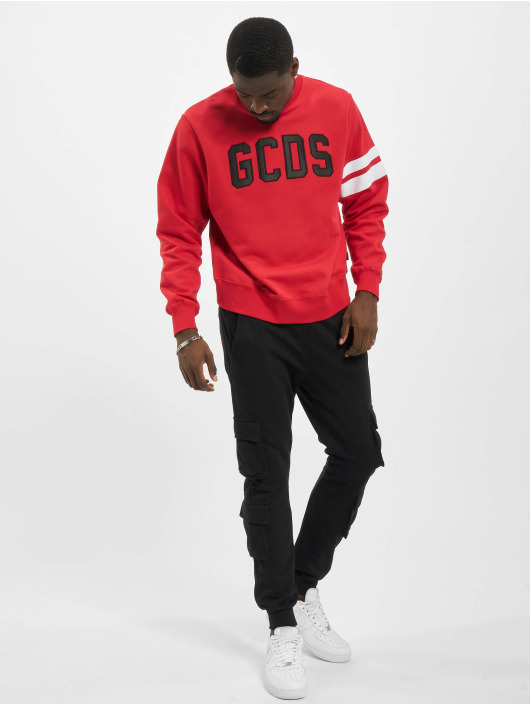 GCDS Swetry Logo czerwony