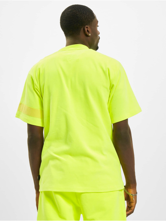 GCDS T-Shirt Fluo Logo gelb