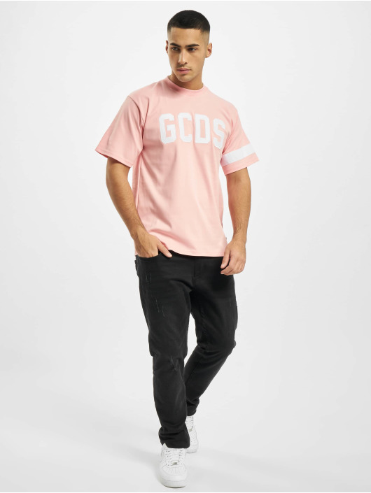 GCDS T-Shirt Logo magenta