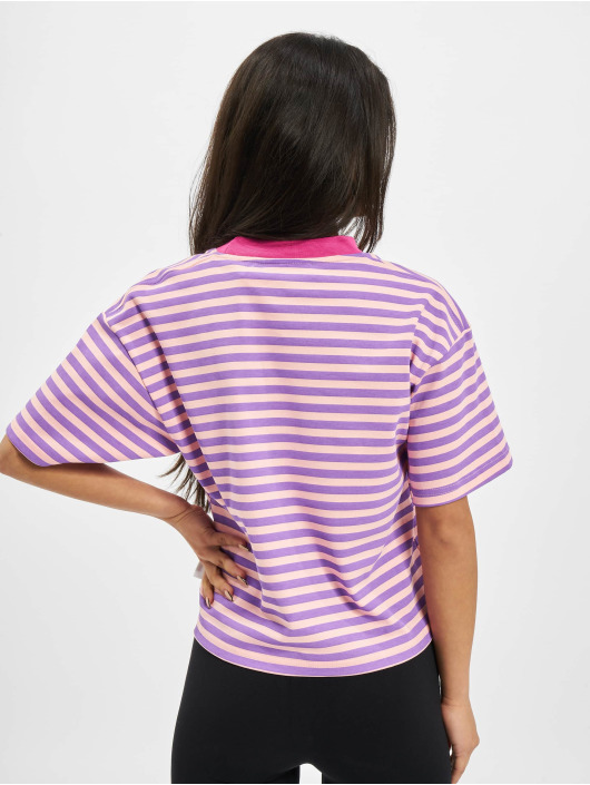 GCDS T-Shirt Stripes magenta