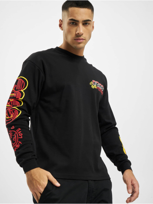 GCDS T-Shirt manches longues Kawaii Long Sleeves noir