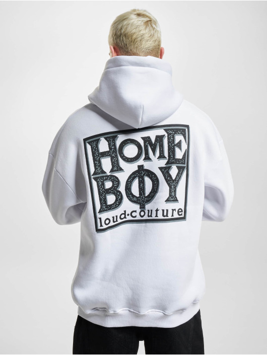 Homeboy Hoody Old School wit