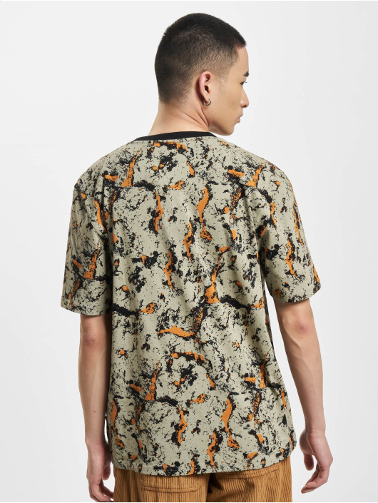 Hugo Camiseta Tecrinkle All Over Print negro